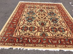 AUTHENTIC VINTAGE TURKISH HANDWOVEN RUG BAKHSHAYESH DESIGN