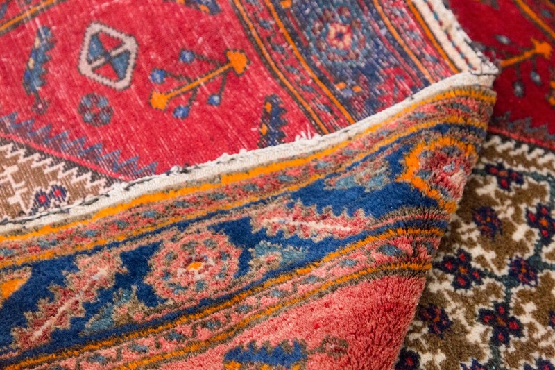Turkish Runner,Vintage Runner,Oushak Rug,Floor Rug,Runner Rug, 3'10 X 12'8 feet gallery