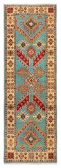 Vintage Hand-knotted Runner Rug 2’0″ x 5’11” Traditional Oriental Wool Carpet