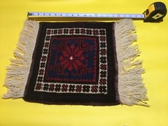 Small Mini Turkish rug, Vintage rug, Handmade rug, Wool rug, Turkey
