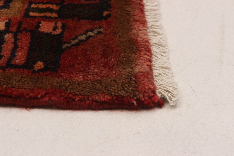 Vintage Traditional Hand-Knotted Area Rug 3'9" x 5'2" Oriental Wool Carpet gallery
