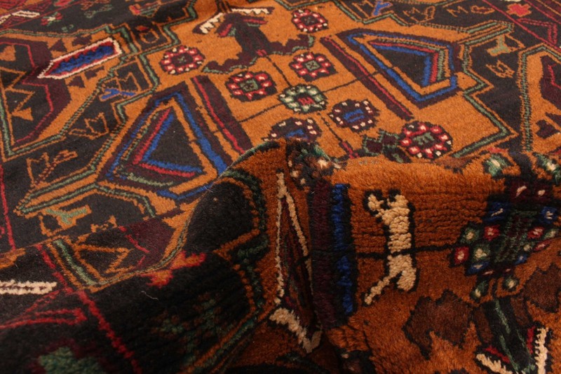 Traditional Vintage Hand-Knotted Area Rug 3'4" x 5'6" Oriental Wool Carpet gallery