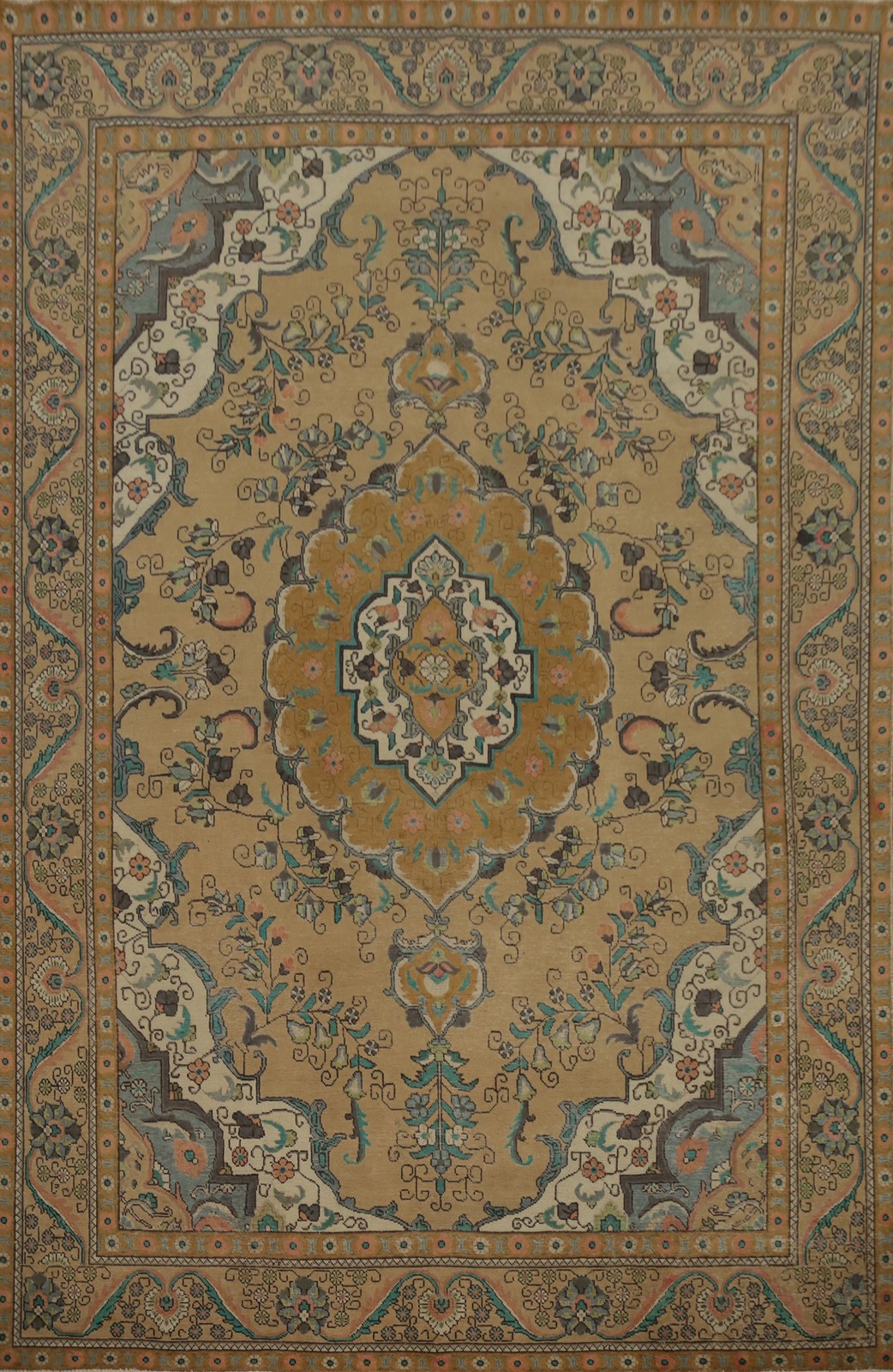 Traditional Wool Brown Dining Room Area Rug 9x13 Vintage Handmade Over-Dyed Rug gallery