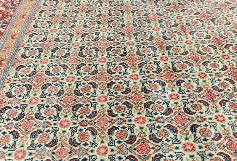 Vintage Oriental Rug Allover Traditional Design Living Room Large Carpet 7X10 ft gallery