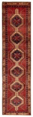 3’2″ x 12’6″ Vintage Hand-knotted Runner Rug Traditional Oriental Wool Carpet