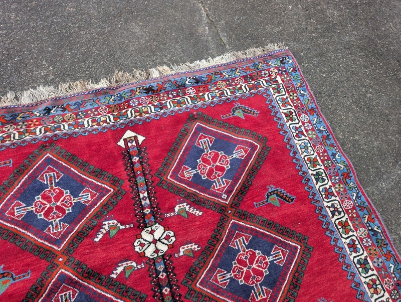 Oriental Rug Retro Carpet Bridge Vintage 240 X 157 N42 gallery