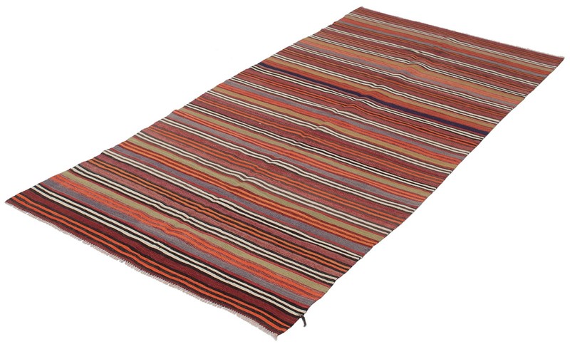 Vintage Hand Woven Area Rug 4'8" x 11'1" Traditional Wool Oriental Carpet gallery