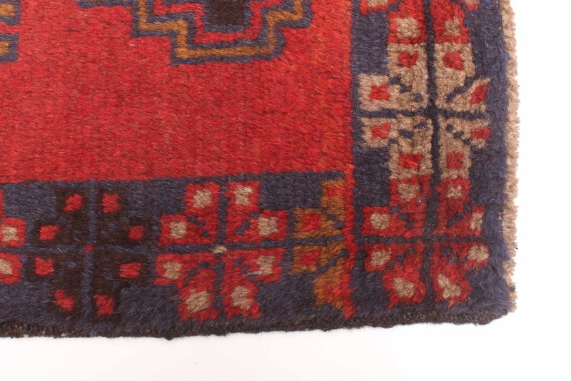 Vintage Traditional Hand-Knotted Area Rug 3'7" x 6'4" Oriental Wool Carpet gallery
