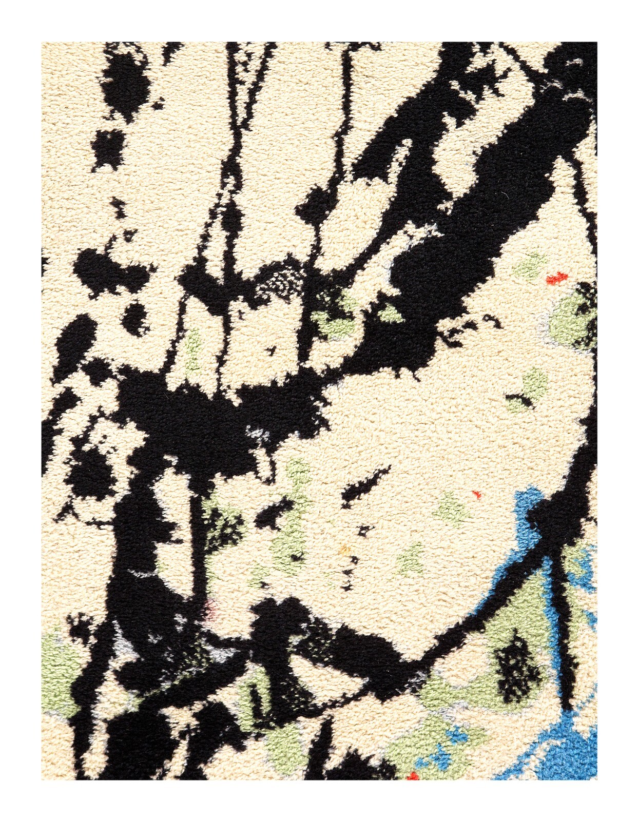 Vintage Scandinavian EGE Art Line Robert Jacobsen Rug 8' X 11' gallery