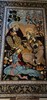 Serafian Oriental Pictorial Rug 1.7 x 1 Kork Wool on Silk Blue Handmade 400 KPSI gallery