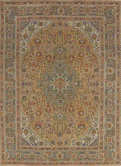 Over-Dyed Wool Traditional Vintage Handmade Room Size Area Rug 8×11 Carpet