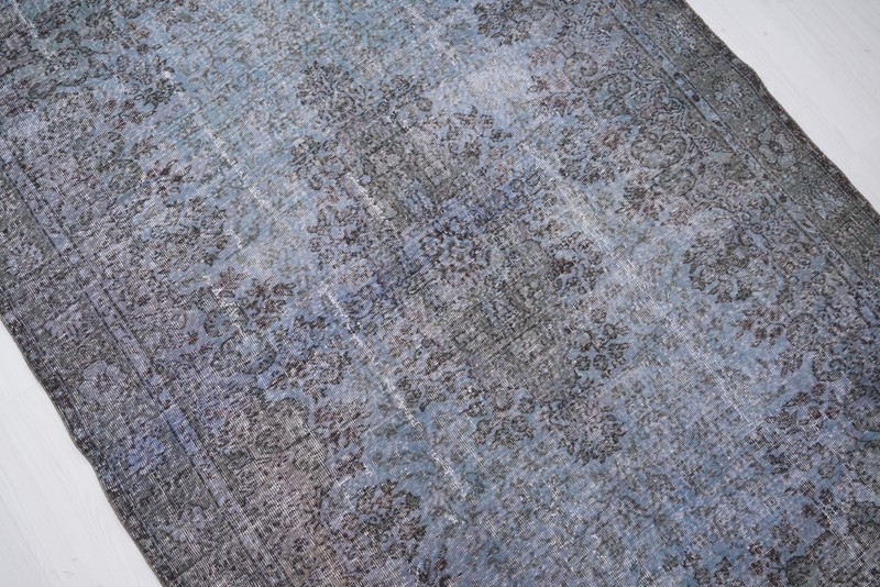 Large Vintage Turkish Oushak Rug 6x10 Neutral Handmade Anatolian Wool Carpet 169 gallery