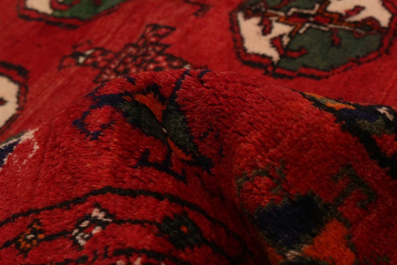 Vintage Traditional Hand-Knotted Area Rug 4'10" x 9'7" Oriental Wool Carpet gallery