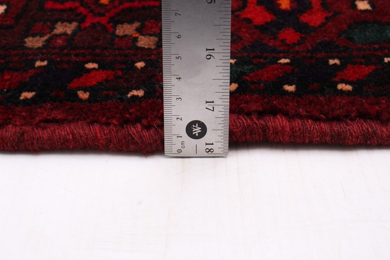 Vintage Hand-Knotted Area Rug 4'2" x 7'6" Traditional Oriental Wool Carpet gallery