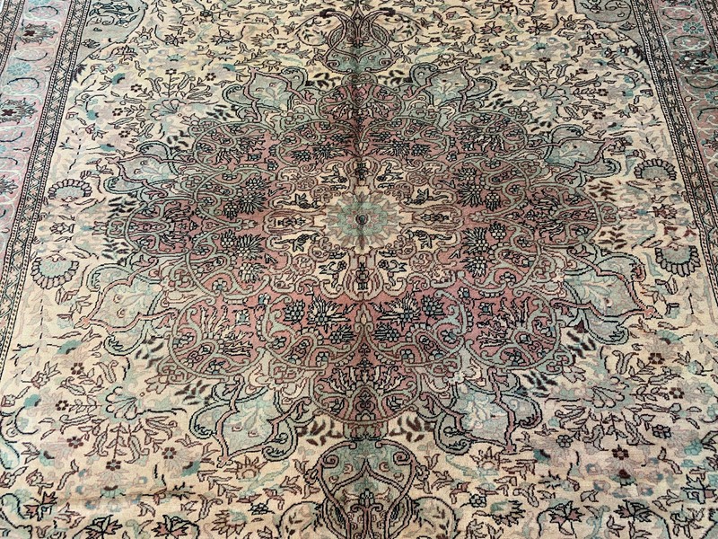 8'3'' x 12'' Faded Handmade Village Rug Organic Rug Natural Carpet.SKU:K1463 gallery