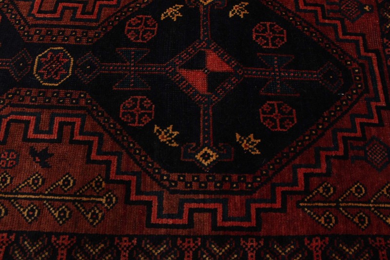 Vintage 2'6" x 4'2" Traditional Hand Knotted Vegetable Dye Wool Area Rug gallery