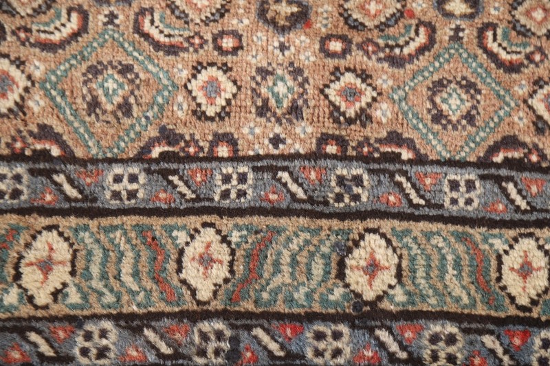 Vintage Peach Color Mood Narrow/ Long Runner Rug 2' 5" x 12' 7" Handmade Carpet gallery