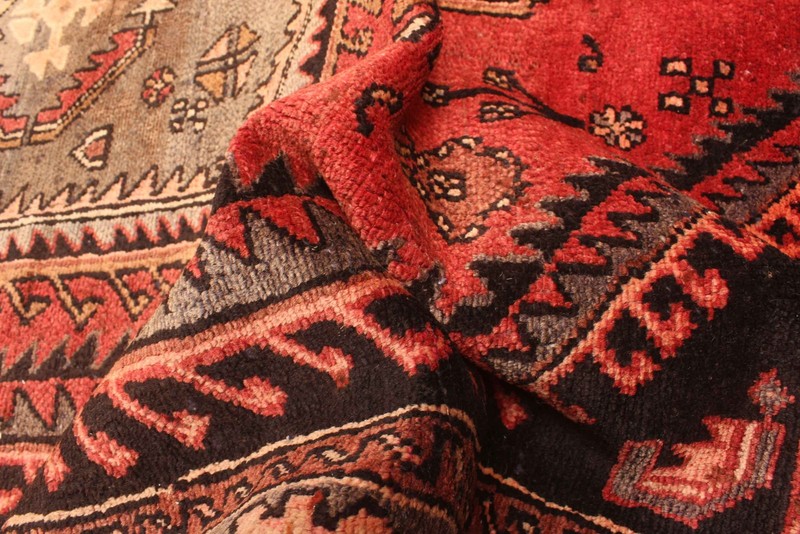 Vintage Hand-Knotted Area Rug 4'4" x 8'0" Traditional Wool Carpet gallery