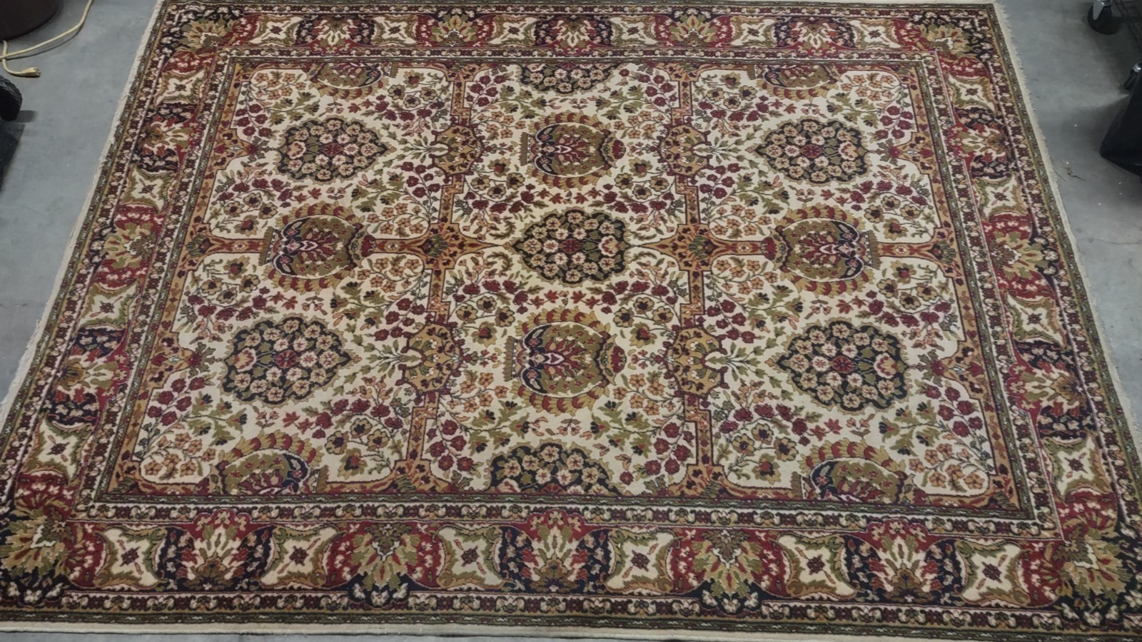 Keshan Made in Belgium Vintage Carpet Rug 11 X 8 reproduction Wool gallery