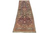 Vintage Oriental Runner 3’7” x 9’11” Blue Wool Traditional Hand-Knotted Rug gallery