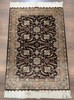 Small Silk Hereke Rug 2x3, Plum, Fine 500 KPSI gallery