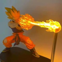 In-Stock Dragon Ball Vegeta Saiyan Goku Magnetic Night Light Desktop Decorative
