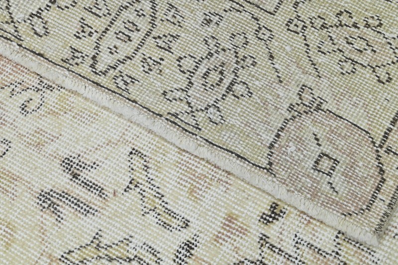 Oushak Turkish Vintage Rug 5x9 Kilim Rug Anatolian Handmade Boho Decor BEIGE gallery