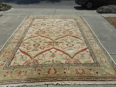 Semi-Antique Anatolian Arts & Crafts Oriental Rug, C. 1970, 8’8″ X 11’7″