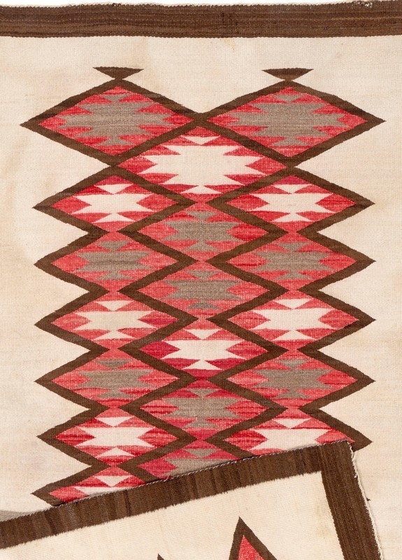 Vintage Navajo Rug 3'5 X 6'10 E21572 gallery