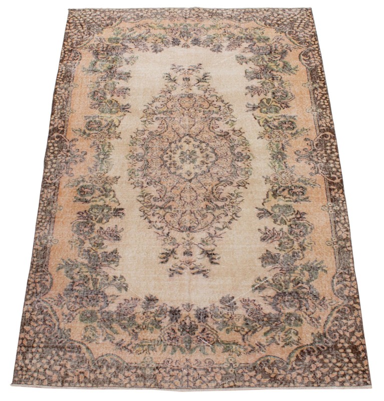 Traditional Vintage Hand-Knotted Carpet 5'4" x 8'9" Wool Area Rug gallery
