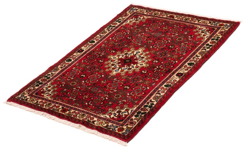 Vintage 3'5" x 5'0" Traditional Hand Knotted Vegetable Dye Wool Area Rug gallery