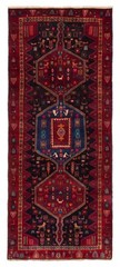 3’11” x 9’3″ Vintage Hand-knotted Runner Rug Traditional Oriental Wool Carpet
