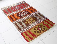 Turkish Kilim Rug 36”x58” Hand Woven Afyon Kilim 93x149cm Area Rug Wool Kilim