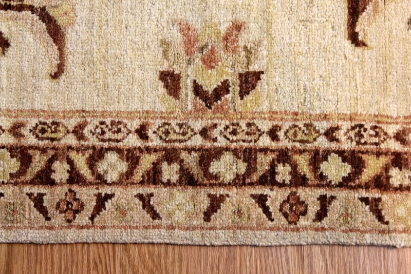 _HANDMADE_HALL-RUNNER_10 Ft. Long TOP OF THE LINE Natural Dyes Beige Color gallery