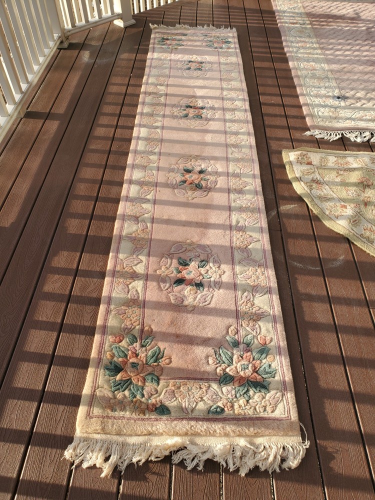 10 ft Hall Runner Wool Excellent Condition