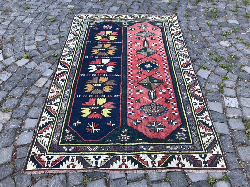 Handmade Rug Turkish Area Rug Vintage Rug Oushak Rug Antique Rug Bohemian Rug gallery
