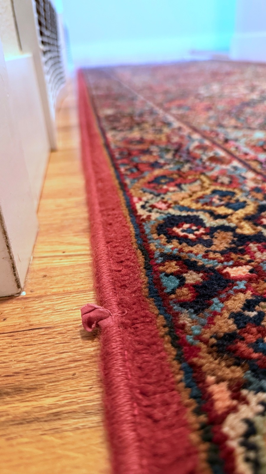 Authentic American KARASTAN Kirman Runner Carpet Design #717 12 x 2.6 ft gallery