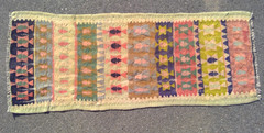 34″ x 83″ Flat Weave rug matt Runner Turkish Kilim