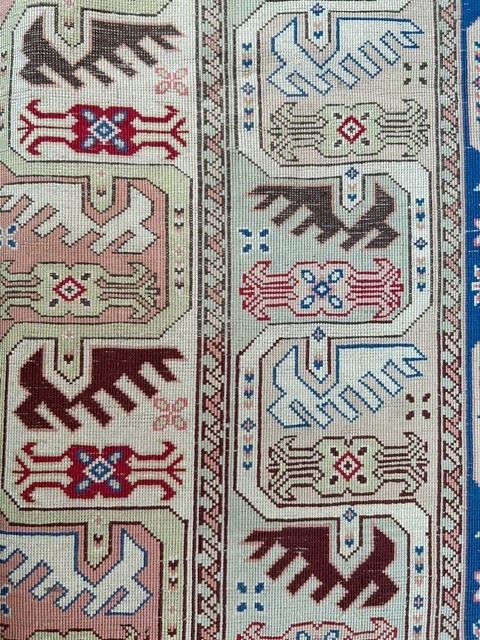Vintage Beautiful Hand Knotted Turkish Kayseri Silk Rug , 22.5 in x 47 in gallery
