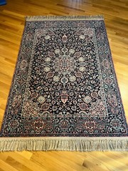 Karastan Rug 700 Series 752 Ardebil 4.3×6 Rare ~ 4ft 4.25 in X 6ft 10.25in