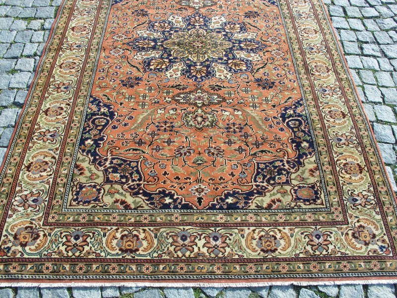 Handmade Vintage Oriental Rug 5x8 S.Antique Wool Floral Traditional Decor Carpet gallery