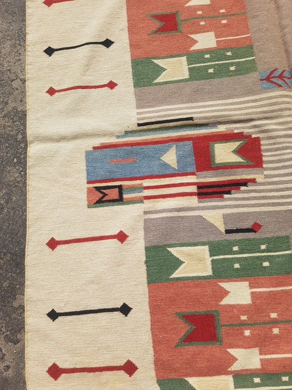 Vintage Traditional Handmade Beautiful Turkish Floor Rug 285x190 cm gallery