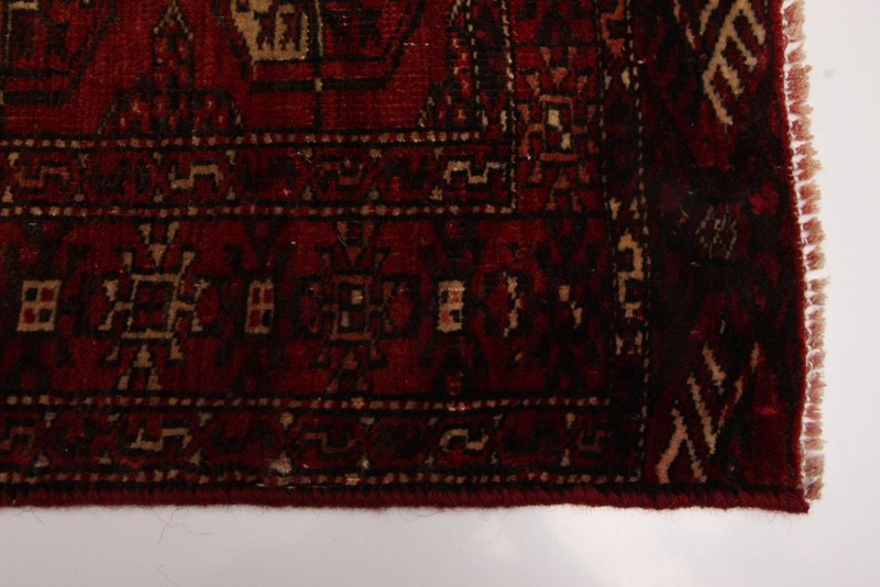 Vintage 3'6" x 4'10" Traditional Hand Knotted Vegetable Dye Wool Area Rug gallery
