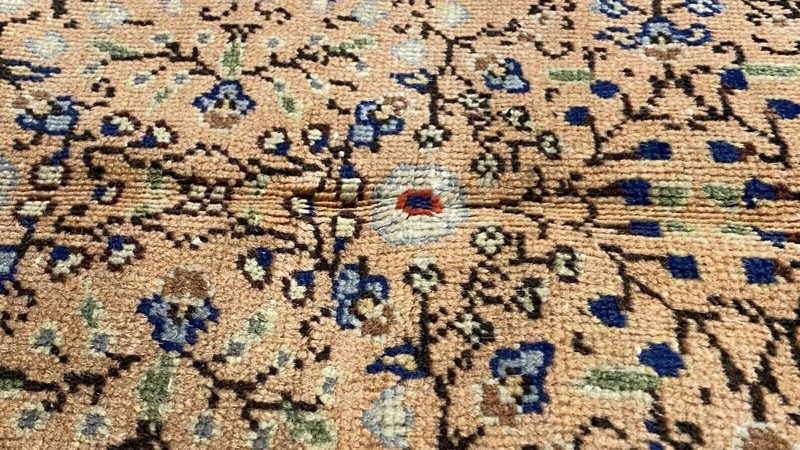 Exquisite Antique1920-1930s Wool Pile Natural Dye Legendary Hereke Rug 7x10ft gallery