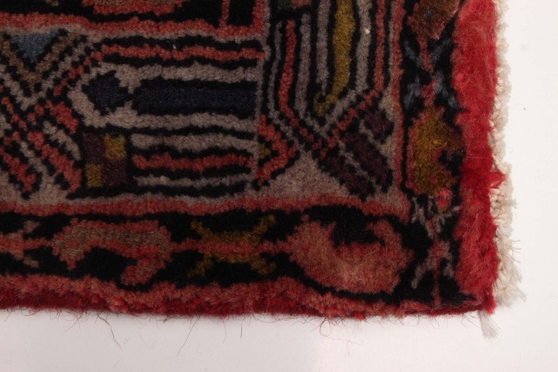2'8" x 6'7" Vintage Hand-knotted Runner Rug Traditional Oriental Wool Carpet gallery