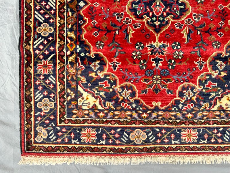 3'5 X 7 COLLECTORS' ITEM Vintage Madad Kha Tribal Belouch Super Fine Quality Rug gallery