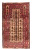Vintage Hand-Knotted Area Rug 2'11" x 4'8" Traditional Oriental Wool Carpet gallery