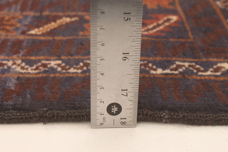 Traditional Vintage Hand-Knotted Oriental Carpet 3'7" x 6'7" Wool Area Rug gallery