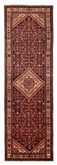 Vintage Hand-knotted Runner Rug 3’5″ x 10’9″ Traditional Oriental Wool Carpet
