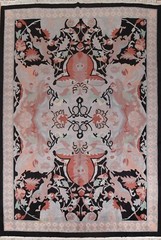 Geometric Contemporary Nepalese Wool 12×15 ft Area Rug Hand-knotted Wool Carpet
